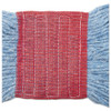 Boardwalk Super Loop Wet Mop Head  Cotton Synthetic Fiber  5  Headband  Large Size  Blue  12 Carton (BWK503BLCT)