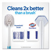 Clorox Toilet Wand Disposable Toilet Cleaning Kit  Handle  Caddy and Refills  6 Carton (CLO03191CT)