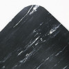 Crown Cushion-Step Surface Mat  36 x 72  Marbleized Rubber  Black (CWNCU3672BK)