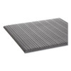 Crown Ribbed Anti-Fatigue Mat  Vinyl  27 x 36  Gray (CWNFJS736GY)