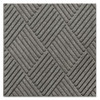 Crown Super-Soaker Diamond Mat  Polypropylene  46 x 72  Slate (CWNS1R046ST)