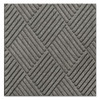 Crown Super-Soaker Diamond Mat  Polypropylene  36 x 120  Slate (CWNS1R310ST)