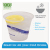 Eco-Products BlueStripe 25  Recycled Content Cold Cups  9 oz   Clear Blue  50 Pk  20 Pk Ct (ECOEPCR9)