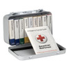 First Aid Only Unitized First Aid Kit for 10 People  64-Pieces  OSHA ANSI  Metal Case (FAO240AN)