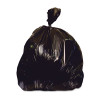 Heritage Low-Density Repro Can Liner  45 gal  2 mil  40  x 46   Black  100 Carton (HERX8046QK)