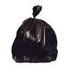 Heritage Low-Density Repro Can Liner  56 gal  1 5 mil  43  x 47   Black  100 Carton (HERX8647AK)