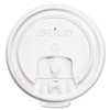 Dart Lift Back and Lock Tab Cup Lids  for 8oz Cups  White  100 Sleeve  10 Sleeves CT (SCCLB3081)