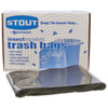 Stout by Envision Insect-Repellent Trash Bags  35 gal  2 mil  33  x 45   Black  80 Box (STOP3345K20)