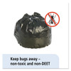 Stout by Envision Insect-Repellent Trash Bags  45 gal  2 mil  40  x 45   Black  65 Box (STOP4045K20)