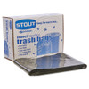 Stout by Envision Insect-Repellent Trash Bags  45 gal  2 mil  40  x 45   Black  65 Box (STOP4045K20)