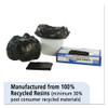 Stout by Envision Total Recycled Content Plastic Trash Bags  10 gal  1 mil  24  x 24   Brown Black  250 Carton (STOT2424B10)