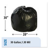 Stout by Envision Total Recycled Content Plastic Trash Bags  30 gal  1 3 mil  30  x 39   Brown Black  100 Carton (STOT3039B13)