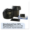 Stout by Envision Total Recycled Content Plastic Trash Bags  30 gal  1 3 mil  30  x 39   Brown Black  100 Carton (STOT3039B13)