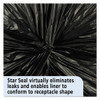 Stout by Envision Total Recycled Content Plastic Trash Bags  56 gal  1 5 mil  43  x 49   Brown Black  100 Carton (STOT4349B15)