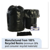 Stout by Envision Total Recycled Content Plastic Trash Bags  56 gal  1 5 mil  43  x 49   Brown Black  100 Carton (STOT4349B15)