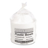 Tablemate Plastic Dinnerware  Bowls  12oz  White  125 Pack (TBL12244WH)
