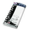 Tablemate Table Set Rectangular Table Cover  Heavyweight Plastic  54 x 108  White  6 Pack (TBL549WH)