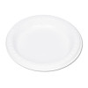 Tablemate Plastic Dinnerware  Plates  6  dia  White  125 Pack (TBL6644WH)