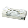 Tablemate Table Set Plastic Serving Forks   Spoons  White  24 Forks  24 Spoons per Pack (TBLW95PK4)