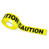 Tatco Caution Barricade Safety Tape  Yellow  3w x 1000ft Roll (TCO10700)