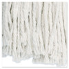 Boardwalk Premium Cut-End Wet Mop Heads  Cotton  24oz  White  12 Carton (BWK224CCT)