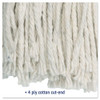 Boardwalk Cut-End Wet Mop Head  Cotton  No  20  White (BWK2020CEA)