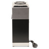 BUNN VPR Two Burner Pourover Coffee Brewer  Stainless Steel  Black (BUNVPR)