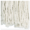 Boardwalk Cut-End Wet Mop Head  Cotton  No  24  White (BWK2024CEA)