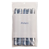 C-Line Write-On Poly Bags  2 mil  5  x 8   Clear  1 000 Carton (CLI47258)