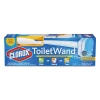 Clorox Toilet Wand Disposable Toilet Cleaning Kit  Handle  Caddy   Refills  White (CLO03191)