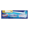 Clorox Toilet Wand Disposable Toilet Cleaning Kit  Handle  Caddy   Refills  White (CLO03191)