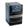 Java One Coffee Pods  House Blend  Single Cup  14 Box (JAV40300)