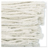 Boardwalk Cut-End Wet Mop Head  Cotton  No  16 Size  White (BWK2016CEA)