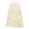 Boardwalk Premium Cut-End Wet Mop Heads  Cotton  16oz  White  12 Carton (BWK216CCT)
