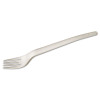 Eco-Products Plantware Compostable Cutlery  Fork  6   Pearl White  50 Pack  20 Pack Carton (ECOEPS012)