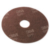 Scotch-Brite Surface Preparation Pad  13  Diameter  Maroon  10 Carton (MMMSPP13)