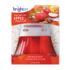 BRIGHT Air Scented Oil Air Freshener  Macintosh Apple and Cinnamon  Red  2 5 oz (BRI900022)