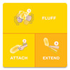 Swiffer Heavy Duty Dusters  Plastic Handle Extends to 3 ft  1 Handle   3 Dusters Kit (PGC82074)