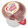 Coffee mate Liquid Coffee Creamer  Vanilla Caramel  0 38 oz Mini Cups  50 Box (NES79129)