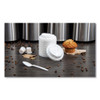 Dart Optima Reclosable Lid  12-24oz Foam Cups  White  100 Bag (DCC16RCLPK)