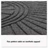Guardian EcoGuard Diamond Floor Mat  Single Fan  36 x 72  Charcoal (MLLEGDSF030604)