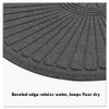 Guardian EcoGuard Diamond Floor Mat  Single Fan  36 x 72  Charcoal (MLLEGDSF030604)