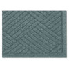 Guardian EcoGuard Diamond Floor Mat  Single Fan  48 x 96  Charcoal (MLLEGDSF040804)