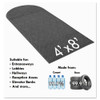 Guardian EcoGuard Diamond Floor Mat  Single Fan  48 x 96  Charcoal (MLLEGDSF040804)