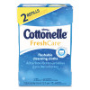 Cottonelle Fresh Care Flushable Cleansing Cloths  White  3 73 x 5 5  84 Pack (KCC35970)