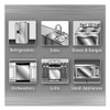 WEIMAN Stainless Steel Wipes  7 x 8  30 Canister (WMN92)