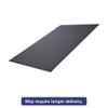 Crown Ribbed Vinyl Anti-Fatigue Mat  24 x 36  Black (CWNFL2436BK)