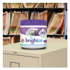 BRIGHT Air Super Odor Eliminator  Lavender and Fresh Linen  Purple  14 oz  6 Carton (BRI900014CT)
