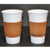 Dopaco Kraft Hot Cup Sleeves  For 10-24 oz Cups  Brown  1000 Carton (PCTDSLVBRN)