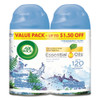 Air Wick Freshmatic Ultra Spray Refill  Fresh Waters  Aerosol  5 89 oz  2 Pack 3 Packs Carton (RAC82093CT)